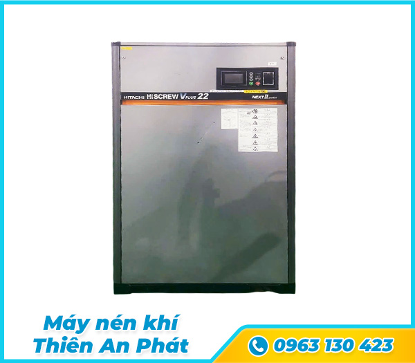 Máy nén khí Nhật bãi Hitachi Hiscrew VPlus 22 Next II series